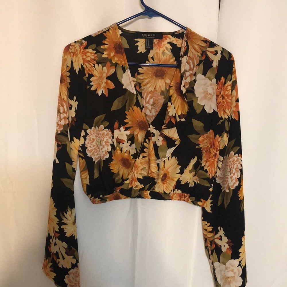 Floral Crop Top